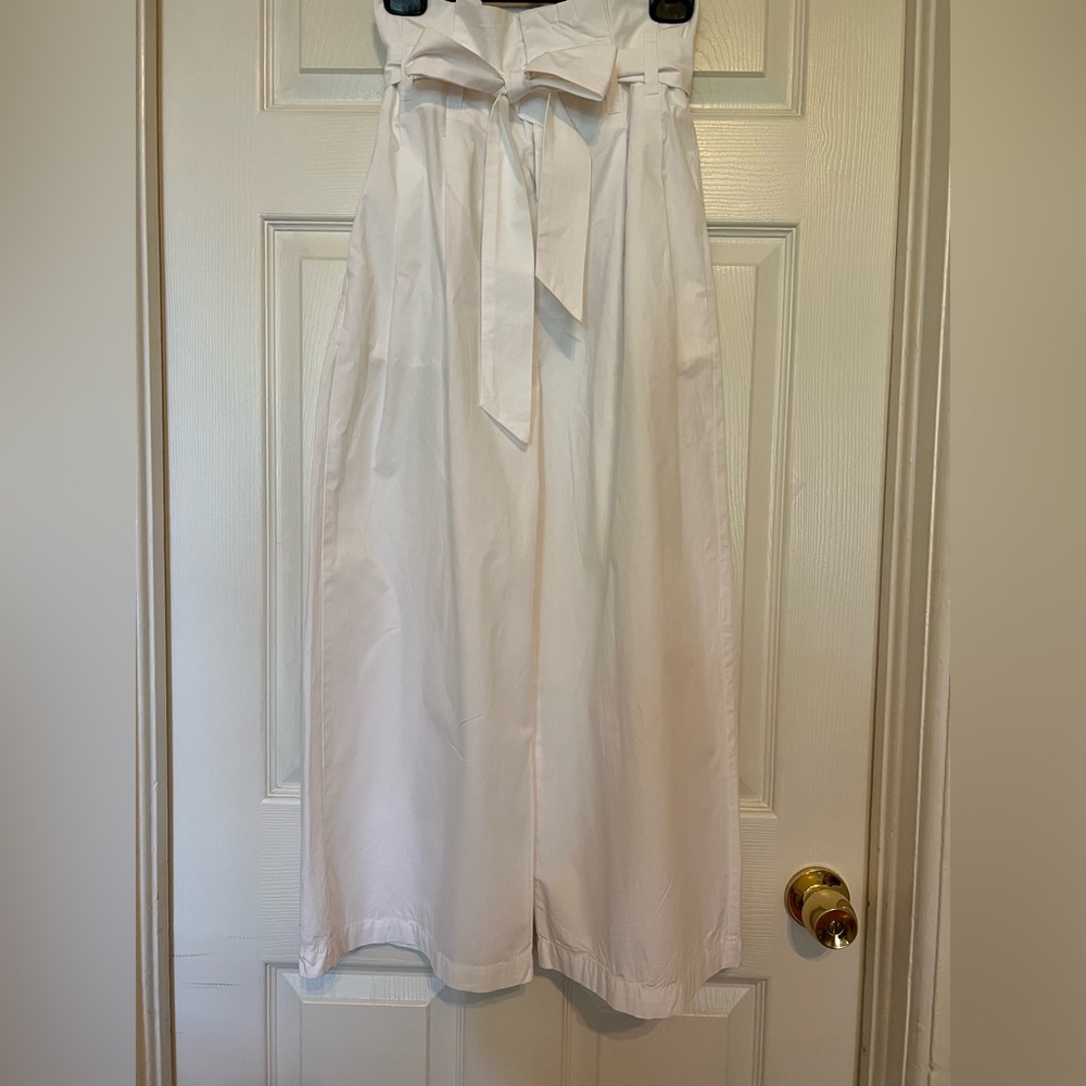 Urban Outfitters, Kimchi Blue,  paper bag white pants. Wide leg. Size S